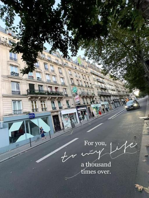 Apartament Appt Renove Proche Montmartre Gare Du Nord Et Est Paryż Zewnętrze zdjęcie